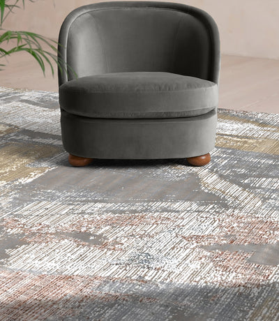 Ember Alloy Powerloom Rug (CSR4 10-Brown)