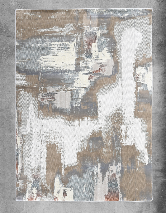 Terracotta Mirage Powerloom Rug (CSR5 10-Brown)