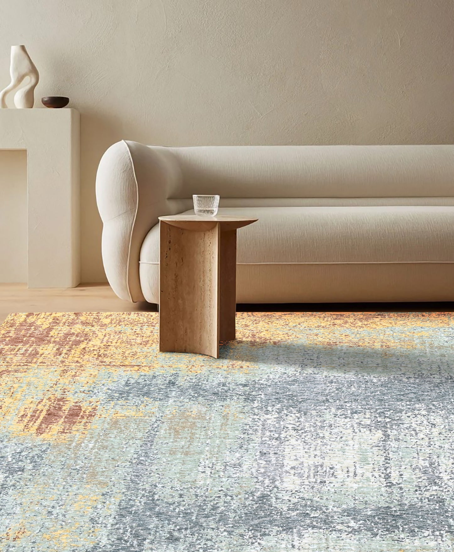Nebula Luxe Rug (OSM-8 AQUA)