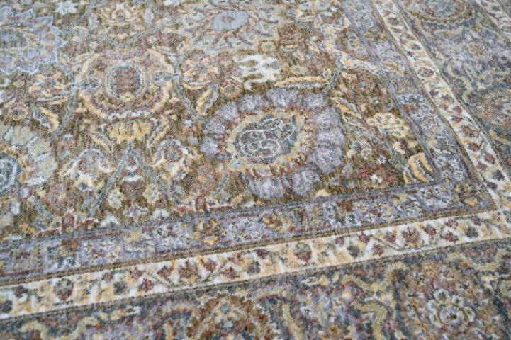 Regal Harmony Rug Olive/Silver (OSM-TM-25)