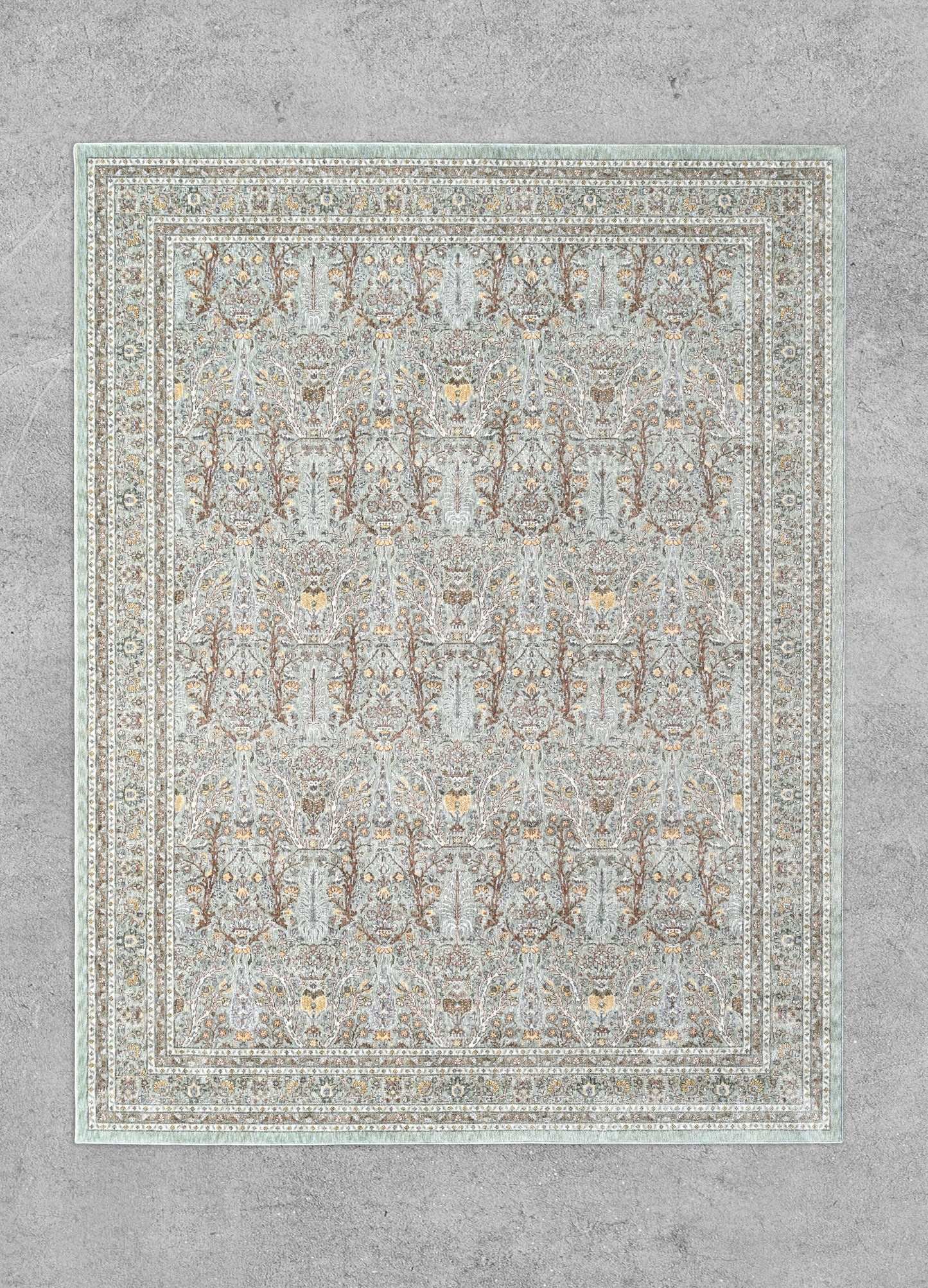 Imperial Arc Rug (OSM TM-27 AQUA)