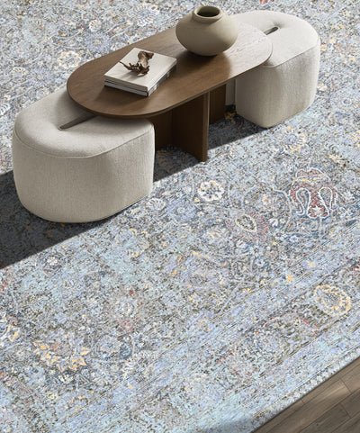 Celeste Luxe Rug (OSM-03 Lt. BLUE)