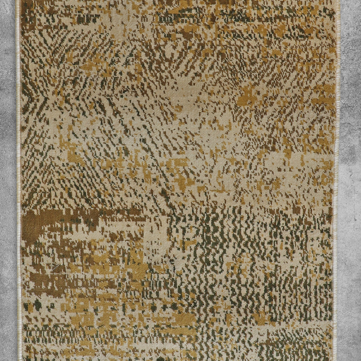 Golden Terrain Flow – Powerloom Yoga Mat