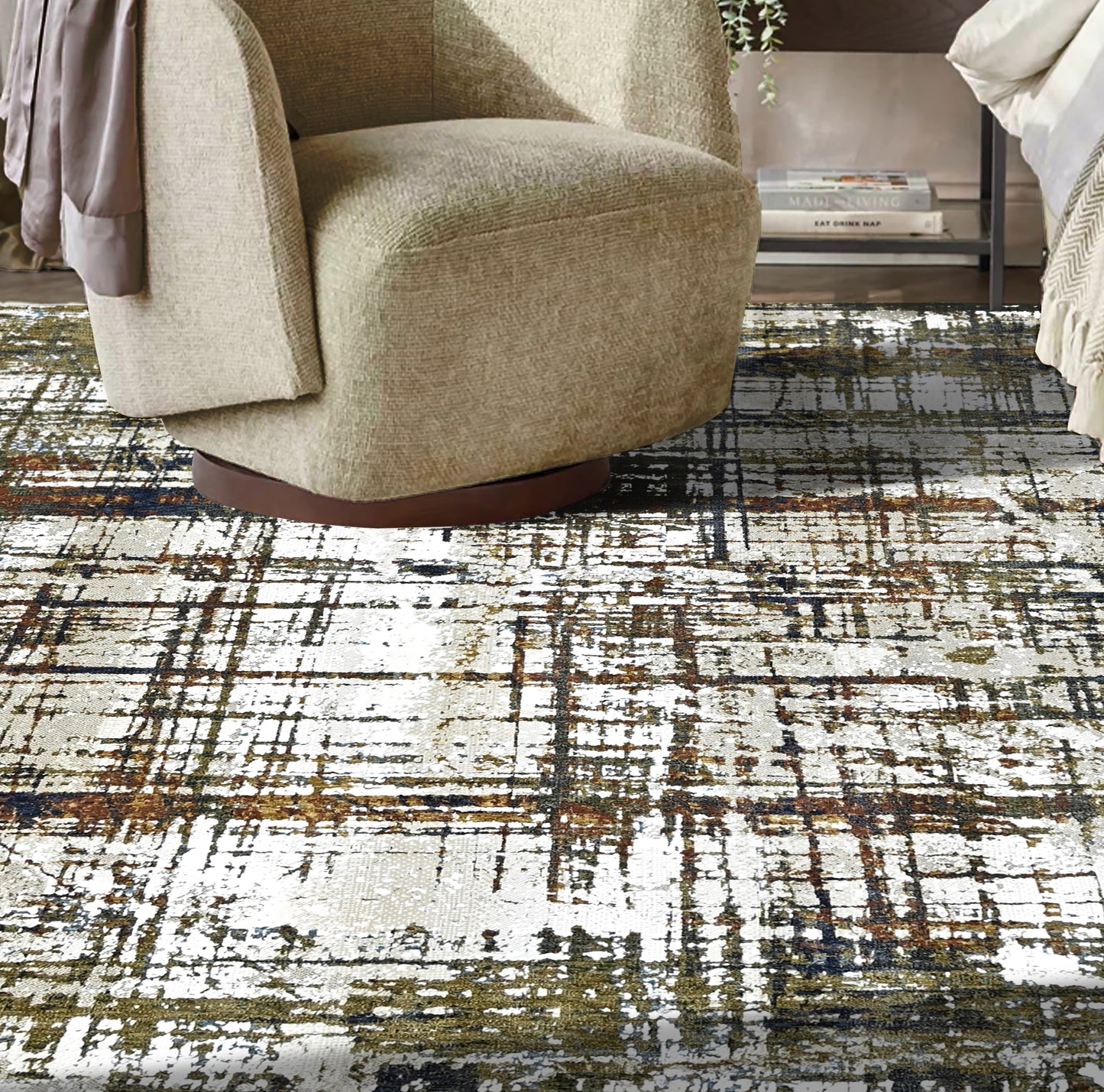 Verdant Oslo Powerloom Rug (UV-07 8-GREEN)