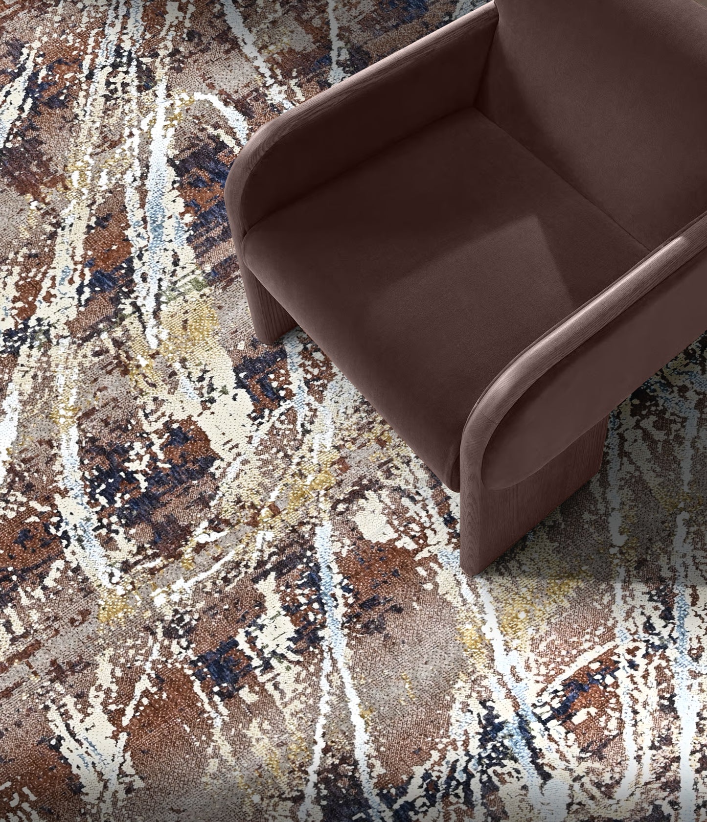 Sahara Ember Powerloom Rug (UV-13 8-RUST)