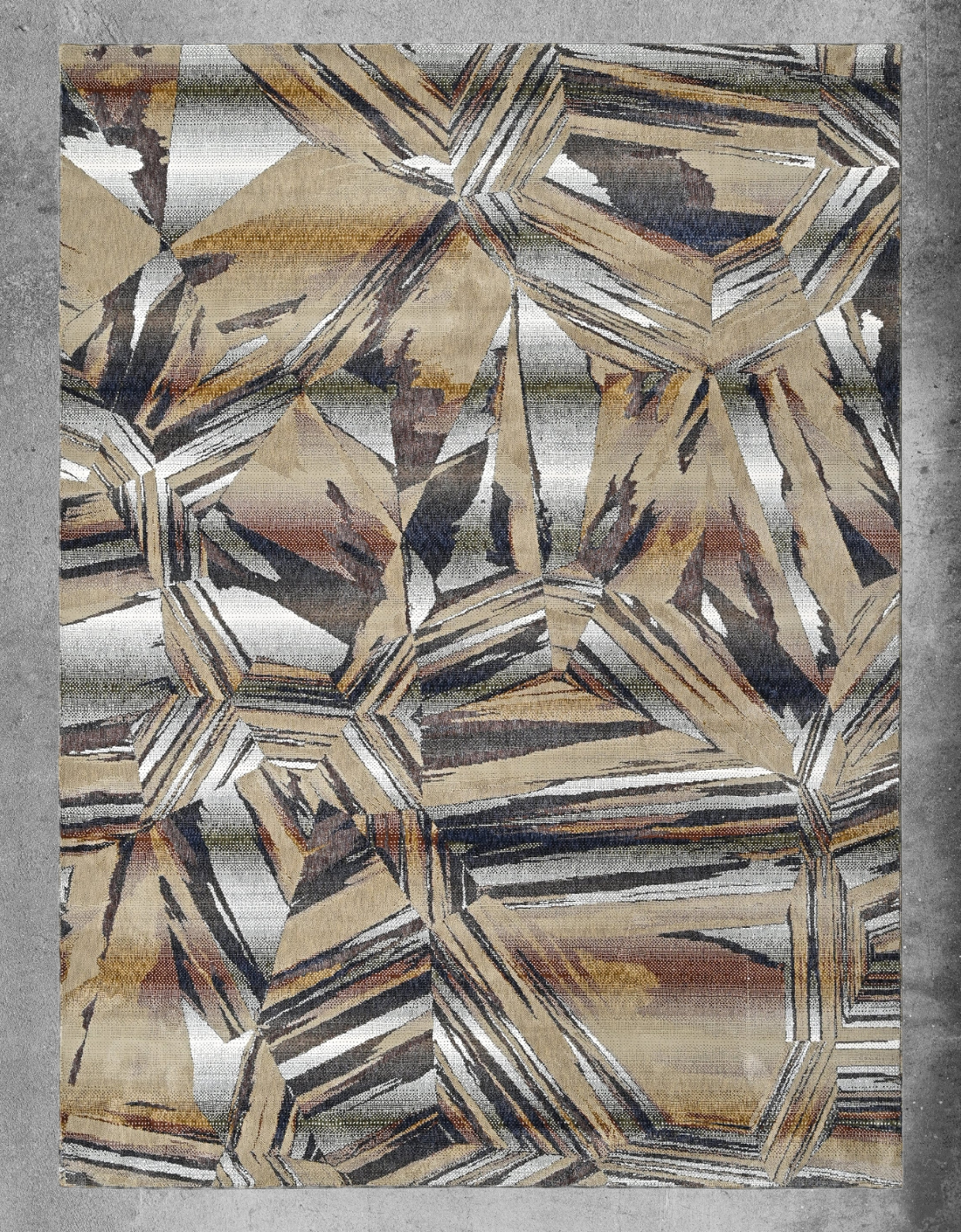 Prism Alloy Powerloom Rug (UV19 Multi)
