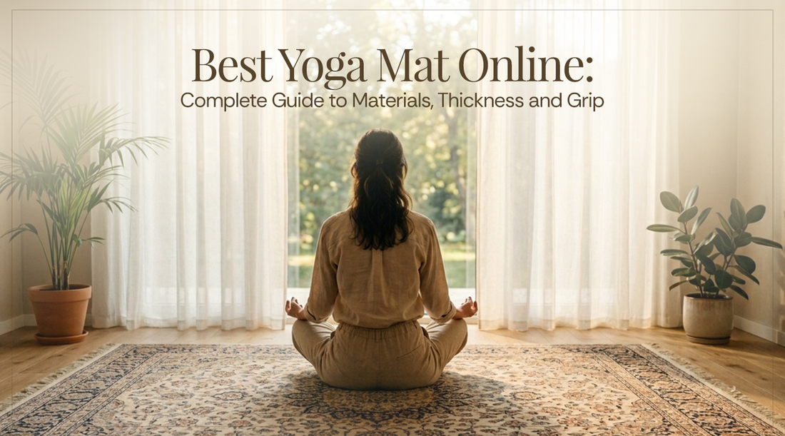 Best Yoga Mat Online: Complete Guide to Materials, Thickness and Grip
