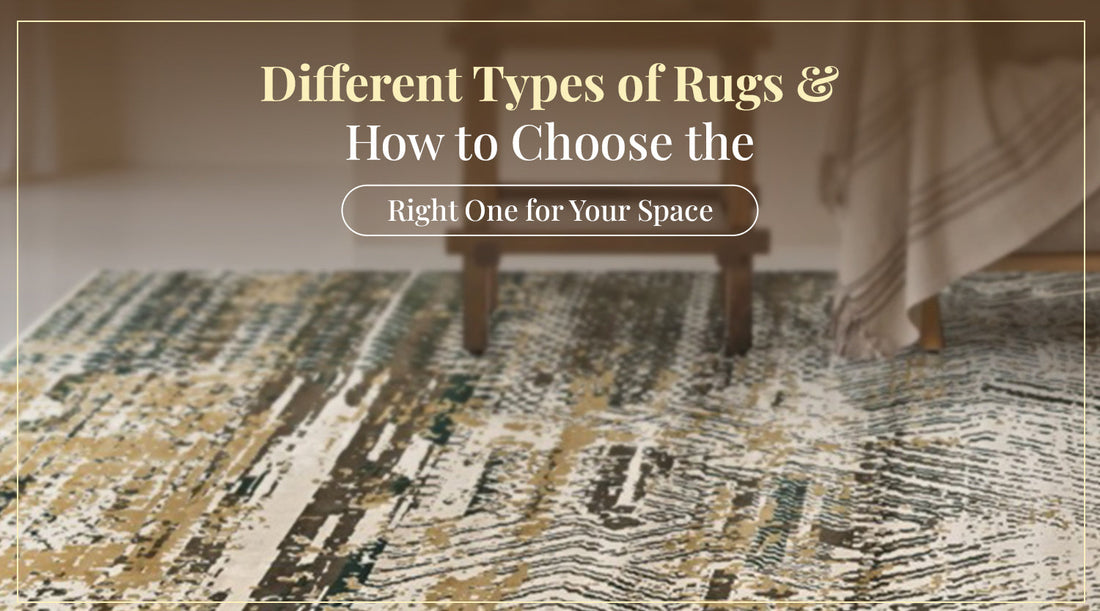 Different Types of Rugs and How to Choose the Right One for Your Space