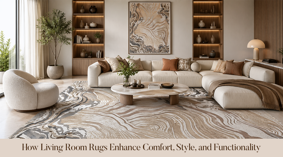 How Living Room Rugs Enhance Comfort, Style, and Functionality