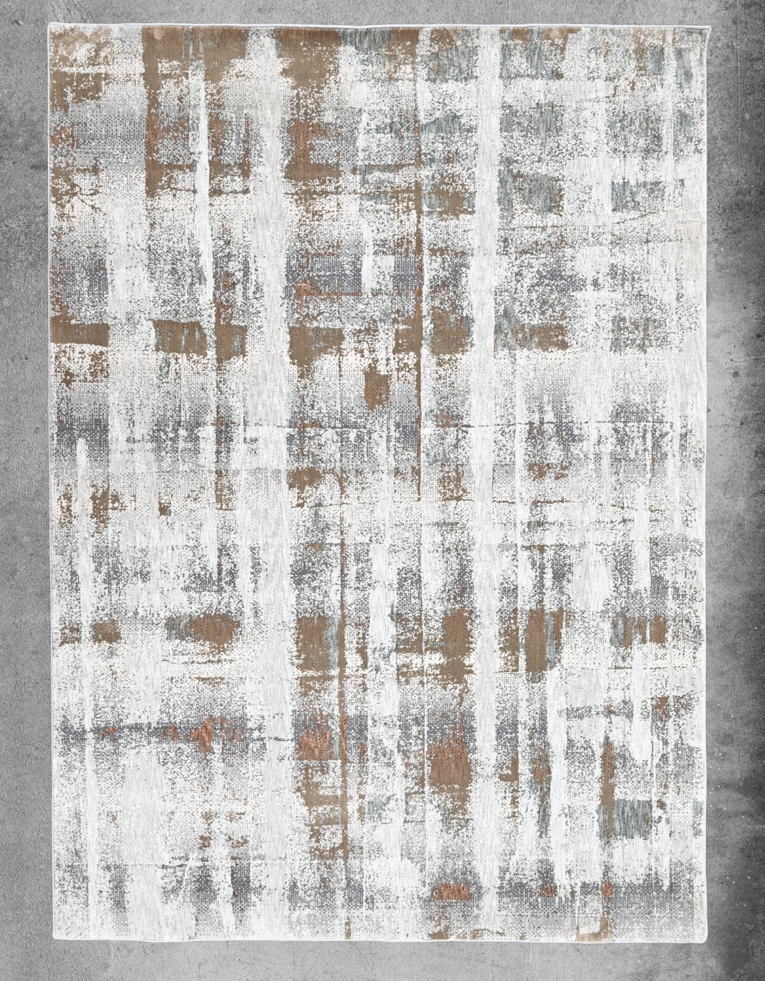 Arctic Mosaic Powerloom Rug (CSR1 10-Silver)