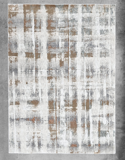 Arctic Mosaic Powerloom Rug (CSR1 10-Silver)