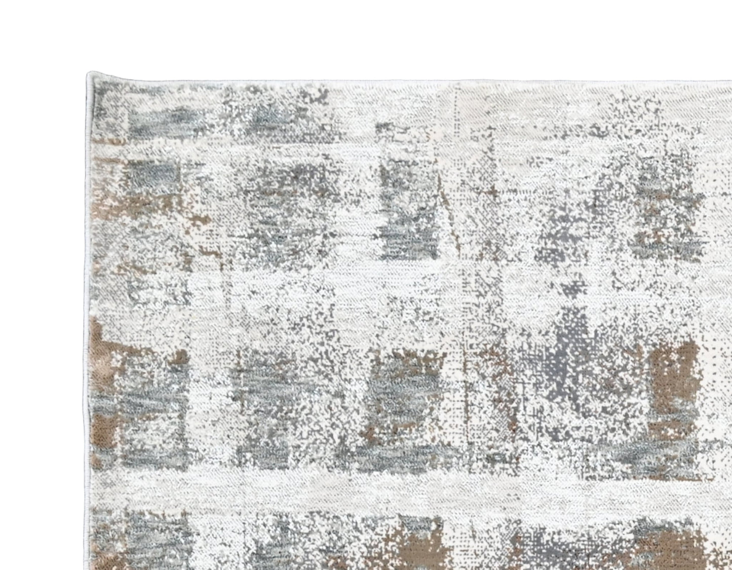 Arctic Mosaic Powerloom Rug (CSR1 10-Silver)