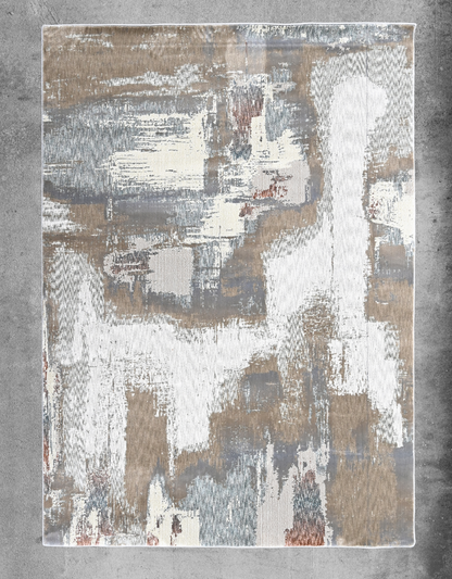 Terracotta Mirage Powerloom Rug (CSR5 10-Brown)