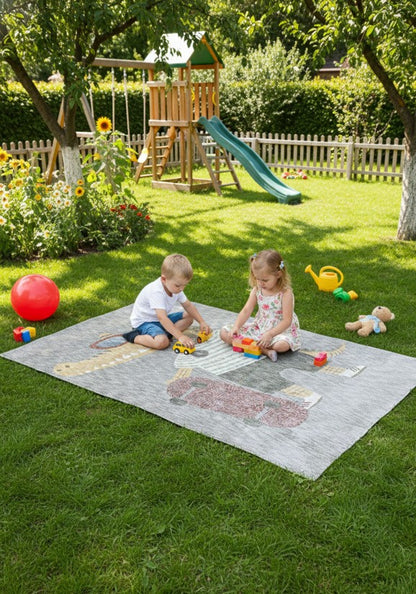 Coolcroc Olive Kids Rug