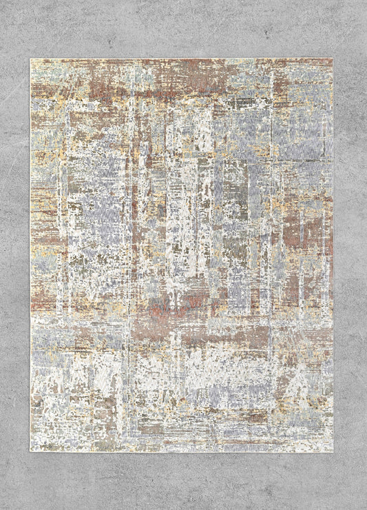 Aurora Abstract Rug (OSM-07 BLUE)