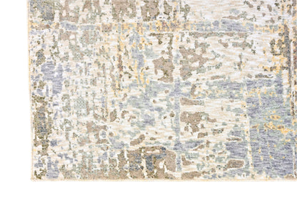 Aurora Abstract Rug (OSM-07 BLUE)