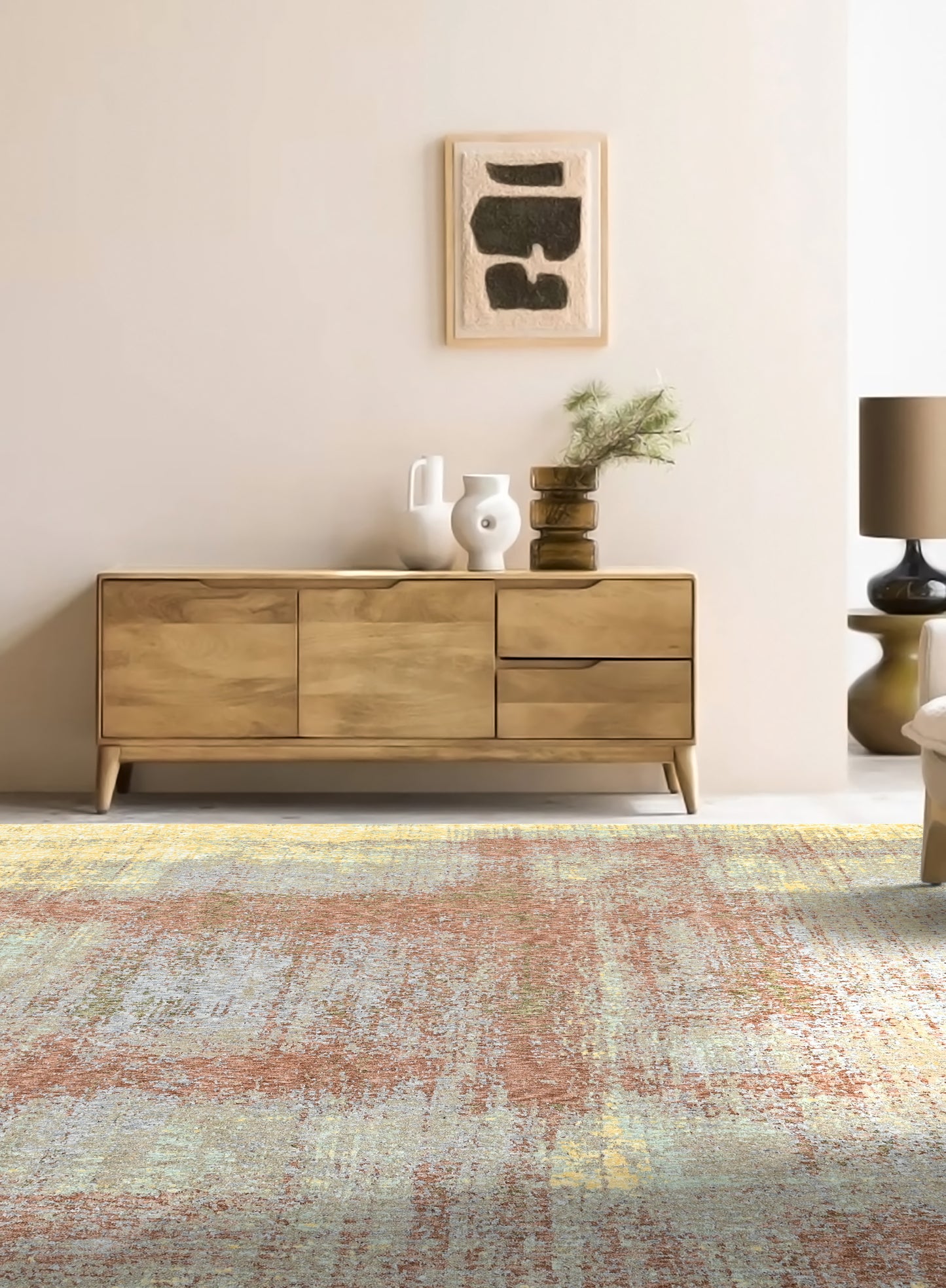 Nebula Luxe Rug (OSM-8 RUST)
