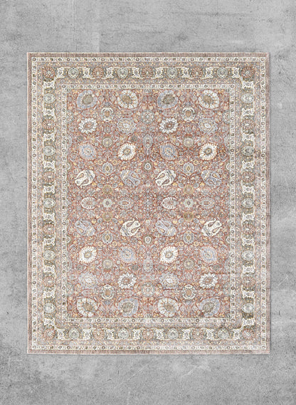 Regal Harmony Rug Rust/Olive (OSM-TM-25)
