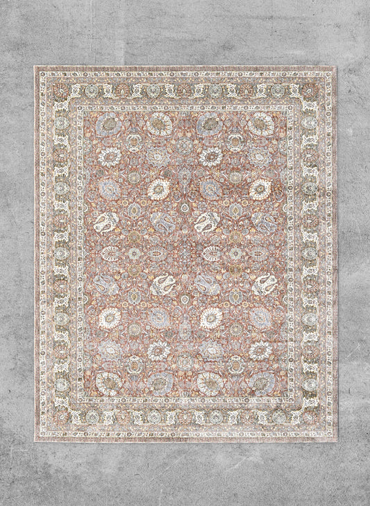 Regal Harmony Rug Rust/Olive (OSM-TM-25)