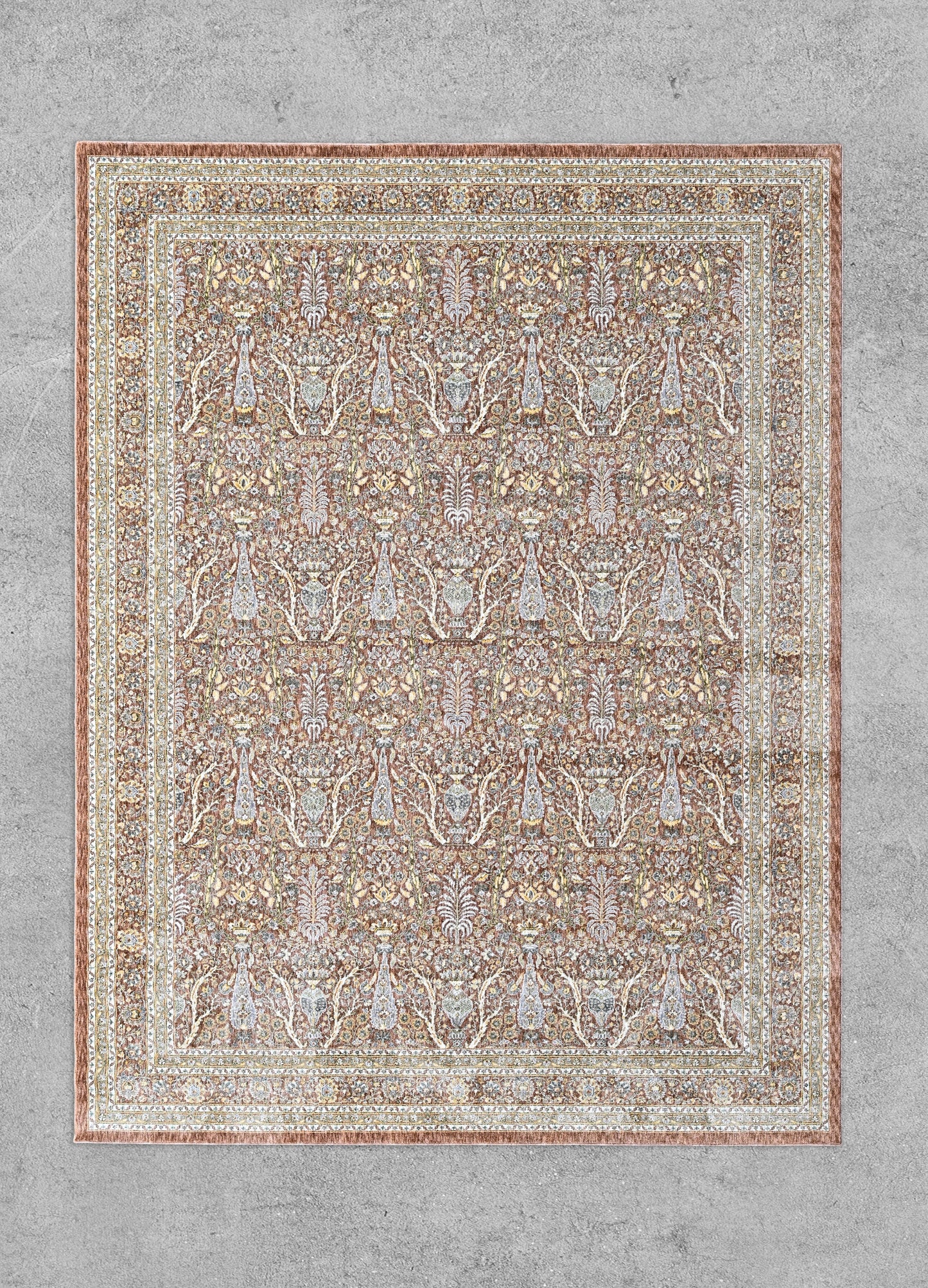 Imperial Arc Rug (OSM TM-27 RUST)