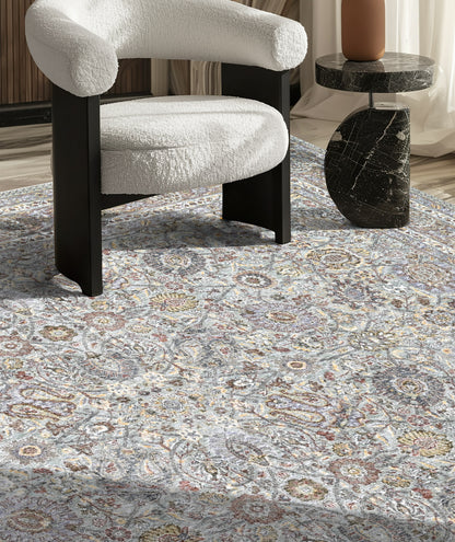 Regal Harmony Rug Aqua/Beige (OSM-TM-25)