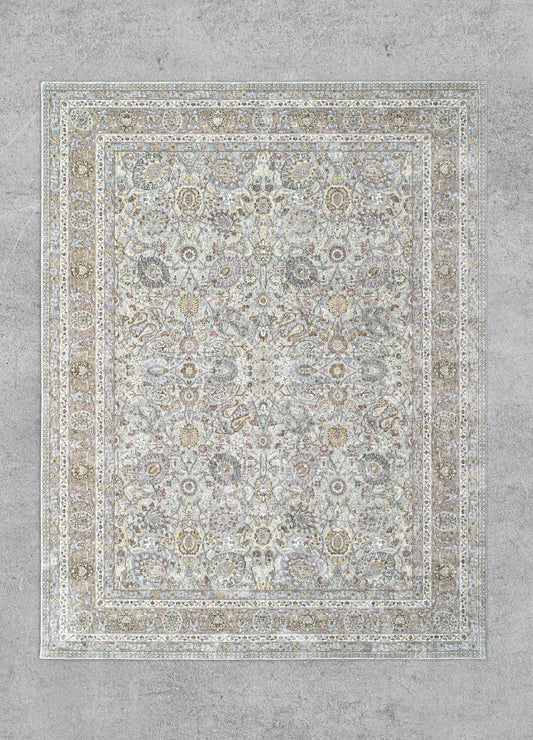 Regal Harmony Rug Beige/Aqua (OSM-TM-25)