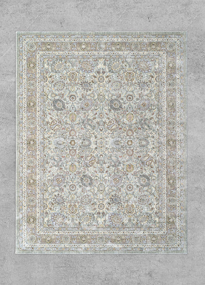 Regal Harmony Rug Beige/Aqua (OSM-TM-25)