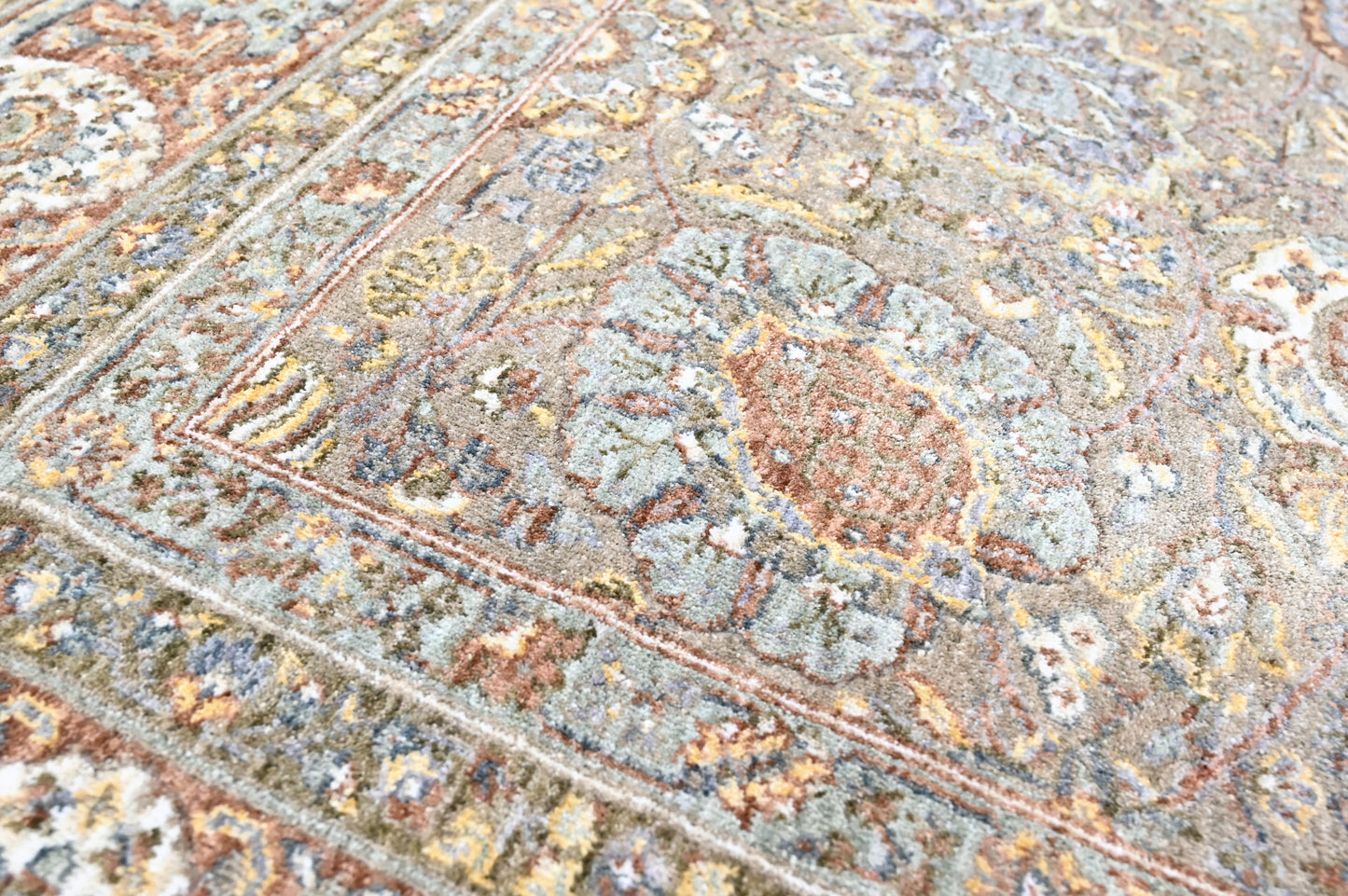 Regal Harmony Rug Beige/Rust (OSM-TM-25)