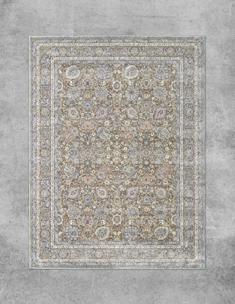 Regal Harmony Rug Olive/Silver (OSM-TM-25)