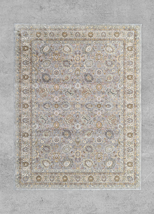 Regal Harmony Rug Silver/Aqua (OSM-TM-25)