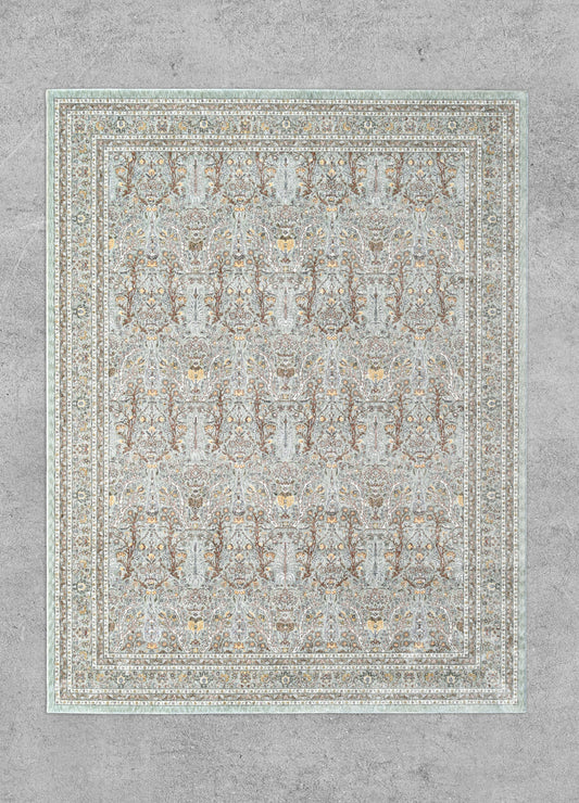 Imperial Arc Rug (OSM TM-27 AQUA)