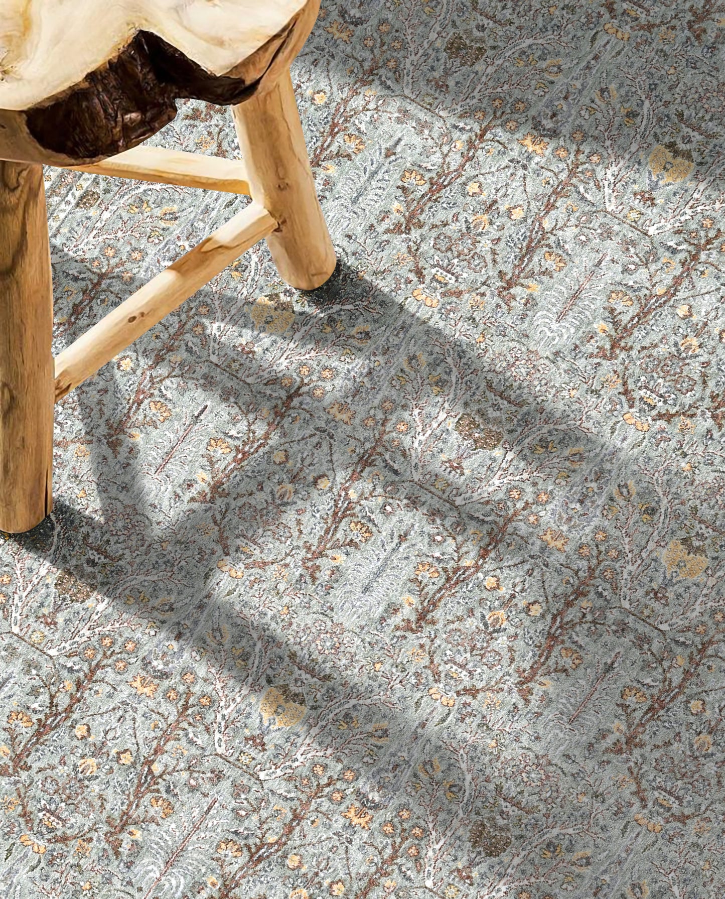 Imperial Arc Rug (OSM TM-27 AQUA)