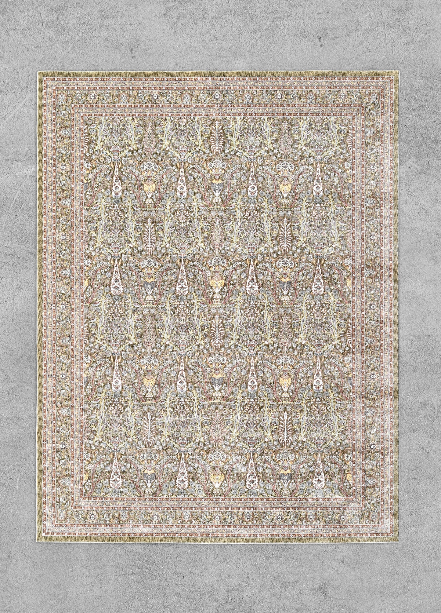 Imperial Arc Rug (OSM TM-27 OLIVE)
