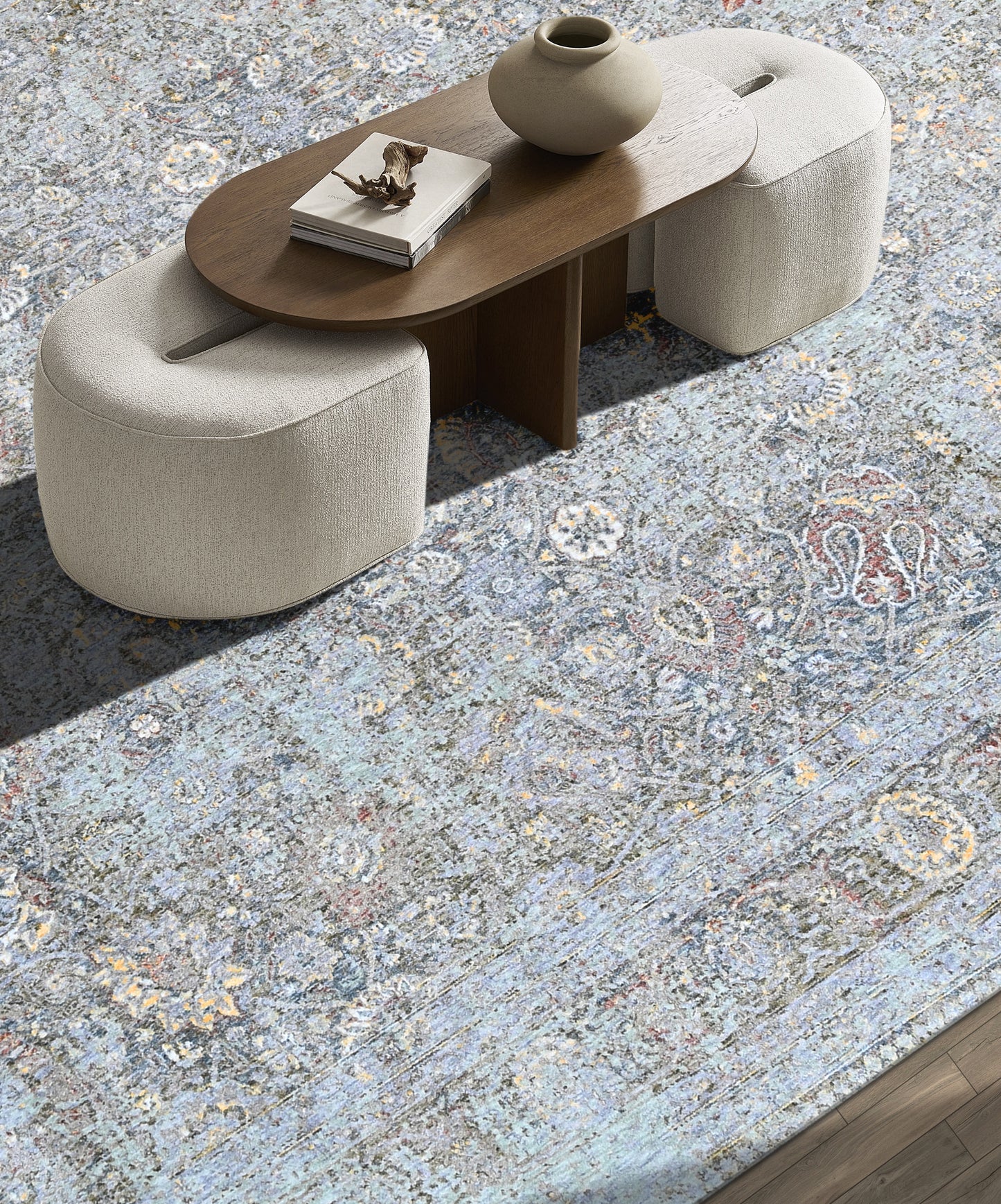 Celeste Luxe Rug (OSM TM-03 Lt. BLUE)