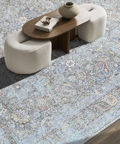Celeste Luxe Rug (OSM TM-03 Lt. BLUE)