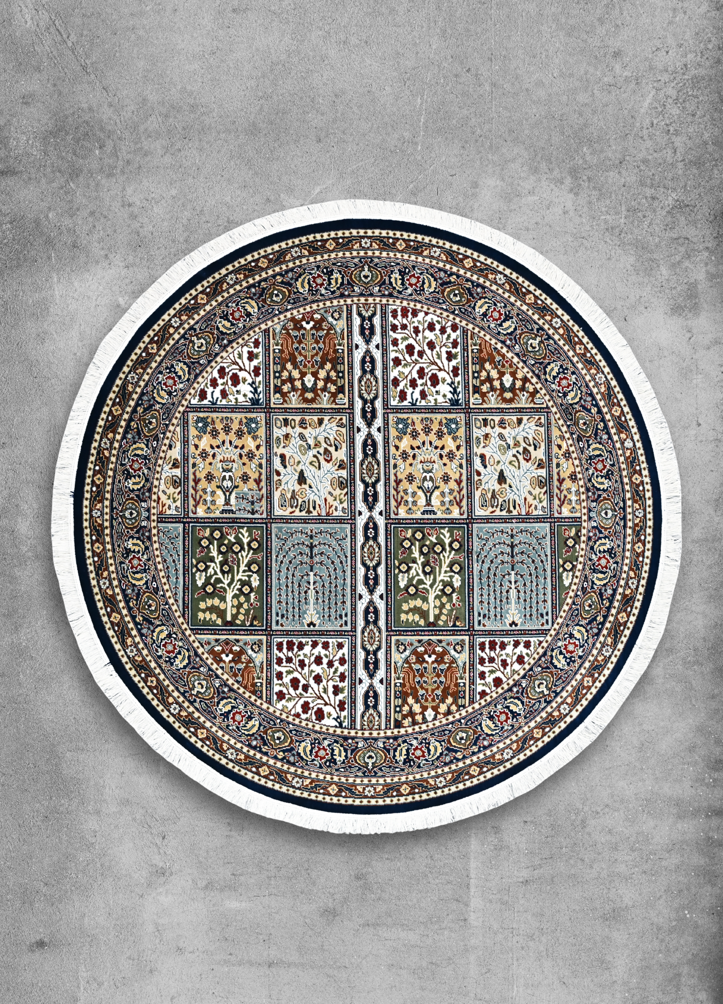Sheesh Mahal Round Rug
