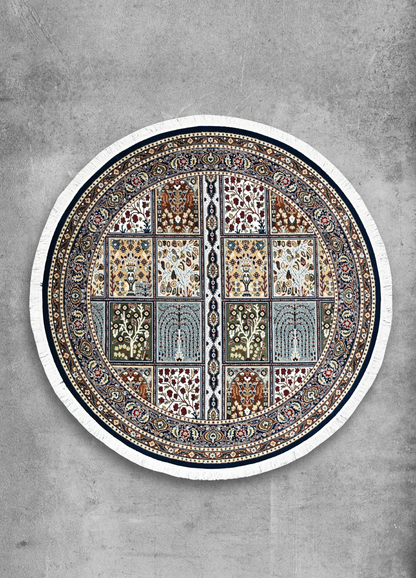Sheesh Mahal Round Rug