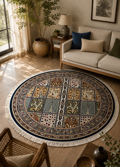 Sheesh Mahal Round Rug
