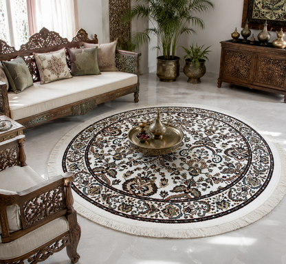 Noor Mahal Round Rug