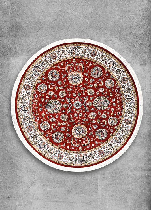 Shahi Gulzar Round Rug