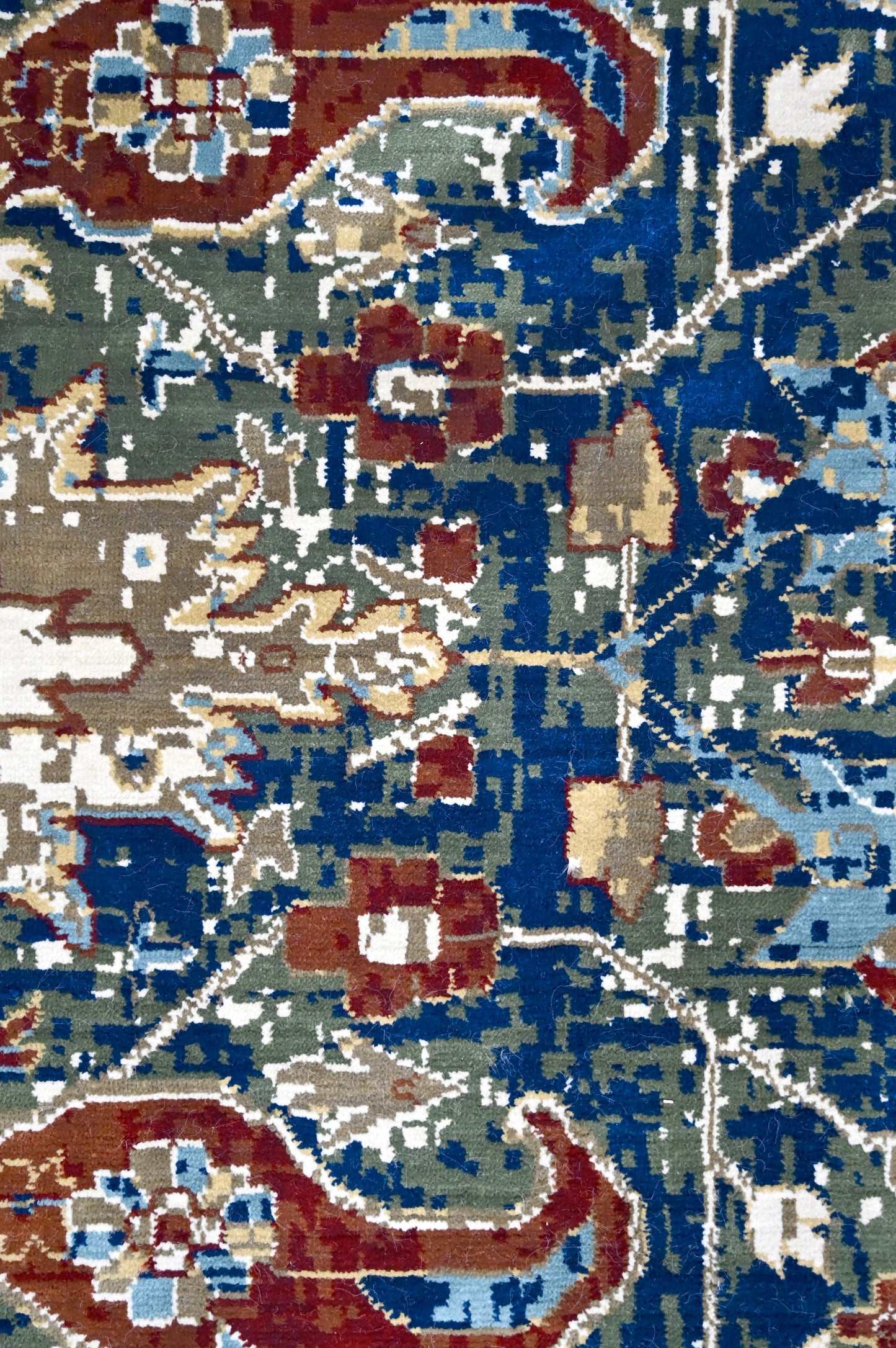 Madrid Luxe Navy-Rust (TM-4)