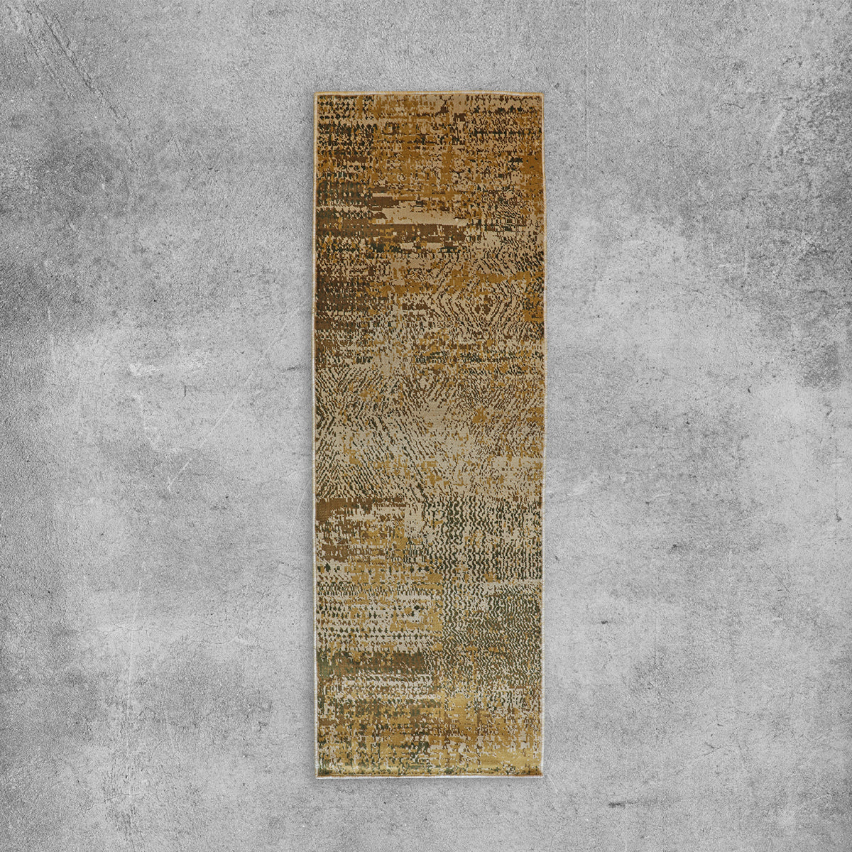 Golden Terrain Flow – Powerloom Yoga Mat