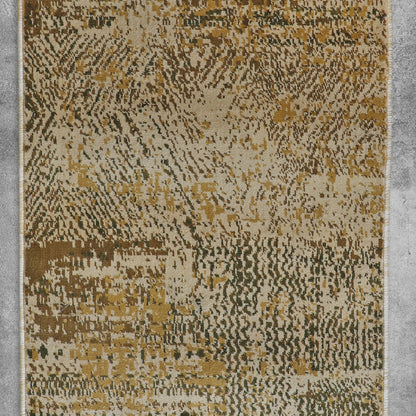 Golden Terrain Flow – Powerloom Yoga Mat