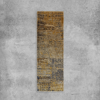 Indigo Terrain Flow – Powerloom Yoga Mat