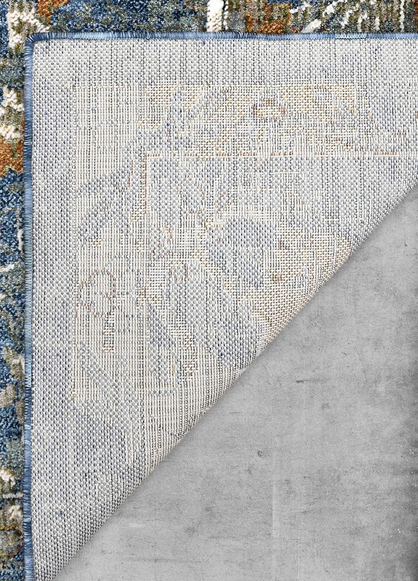 Azure Whispers Powerloom Rug