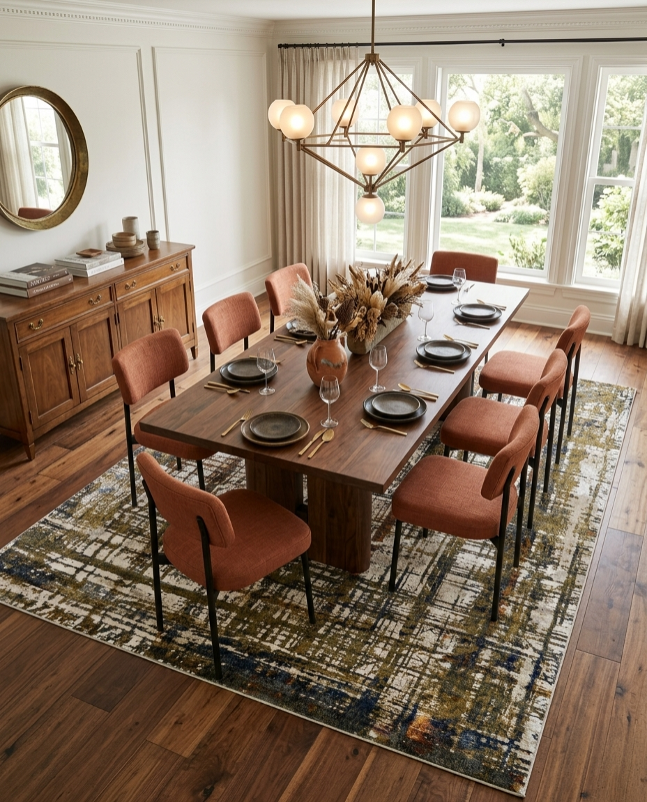 Verdant Oslo Powerloom Rug