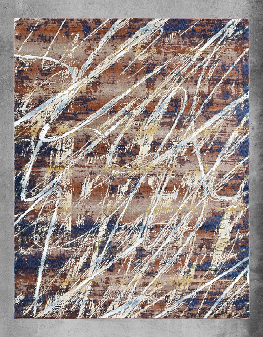 Sahara Ember Powerloom Rug (UV-13 8-RUST)