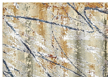Azure Whispers Powerloom Rug (UV13)