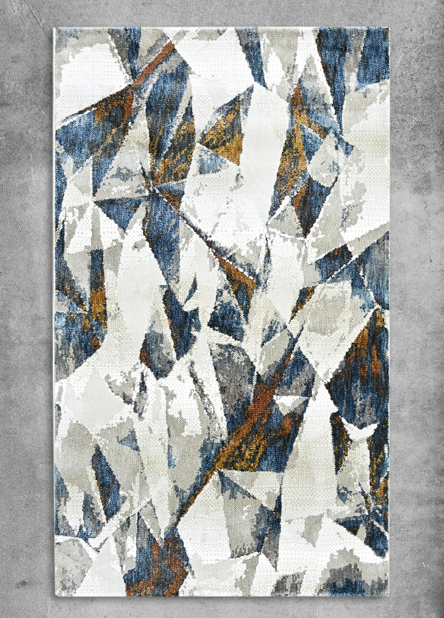 Geo Eclipse Powerloom Rug