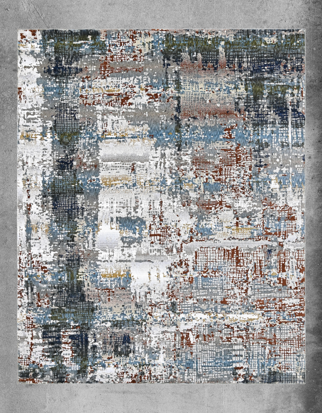 Reykjavik Tide Powerloom Rug (UV-16 8-BLUE)